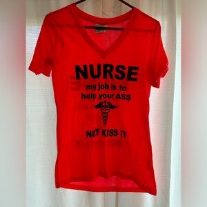 Neon Pink Nursing Tee
